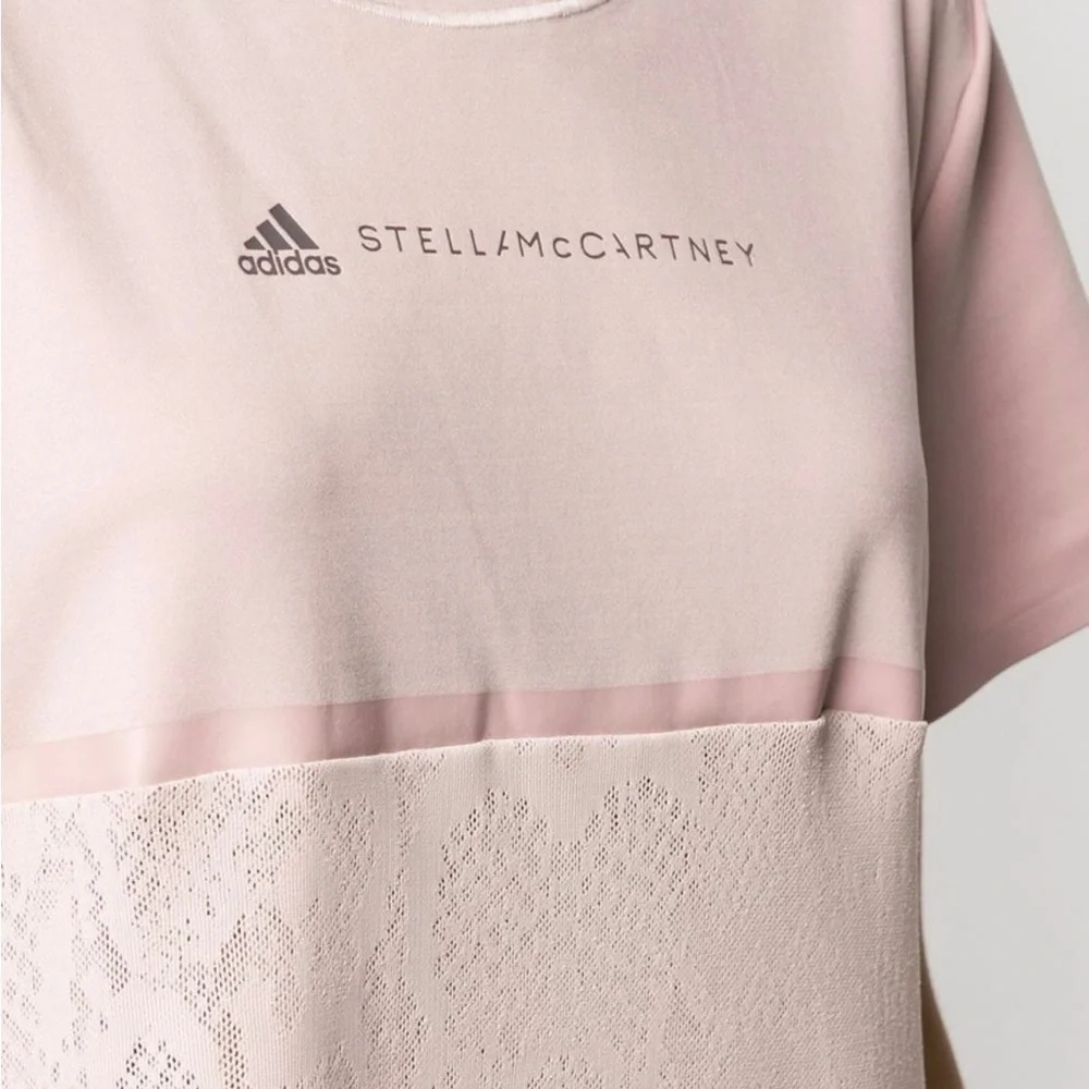 Adidas by Stella McCartney Blush Short Sleeve Tee - Picture 2 of 4